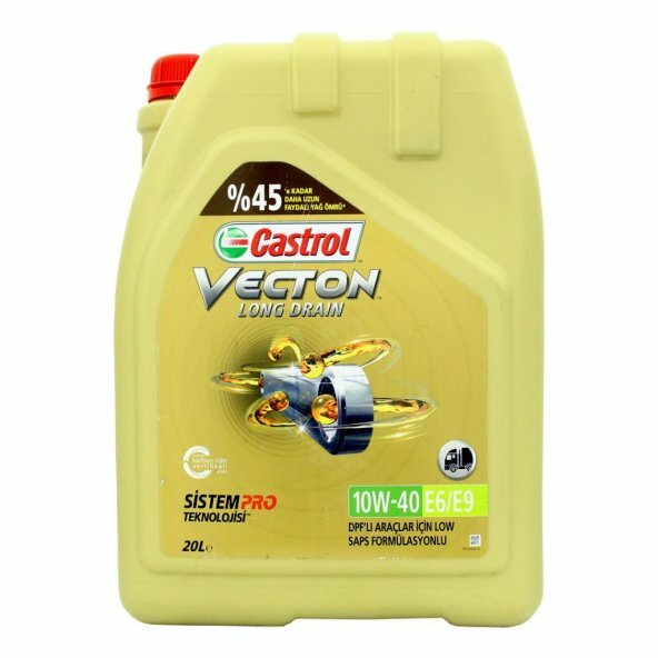 Castrol vecton long drain 10w40 e6/e9 20Lt