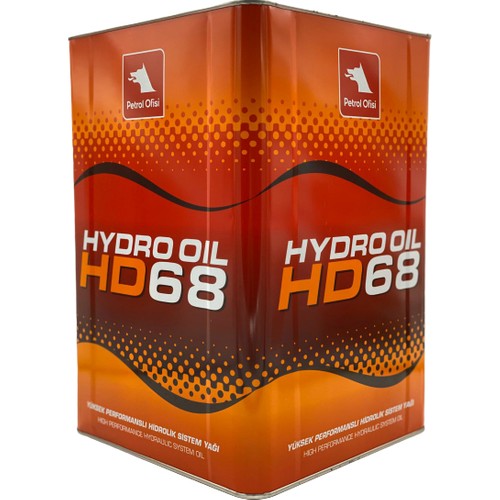 Petrol ofisi hydro oil hd 68 15kg 17 Lt